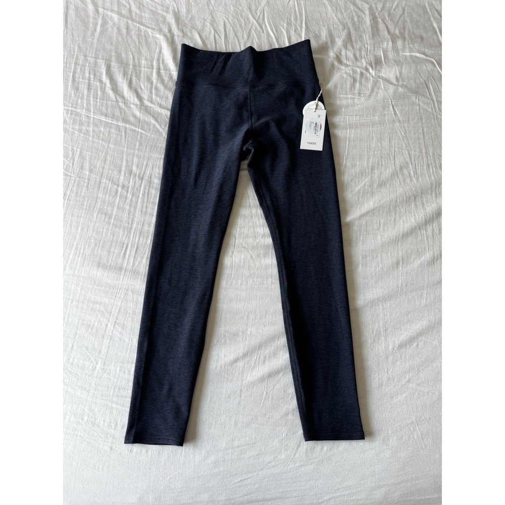New Vuori Clean Elevation Legging Pant Size Medium Midnight Heather Soft
